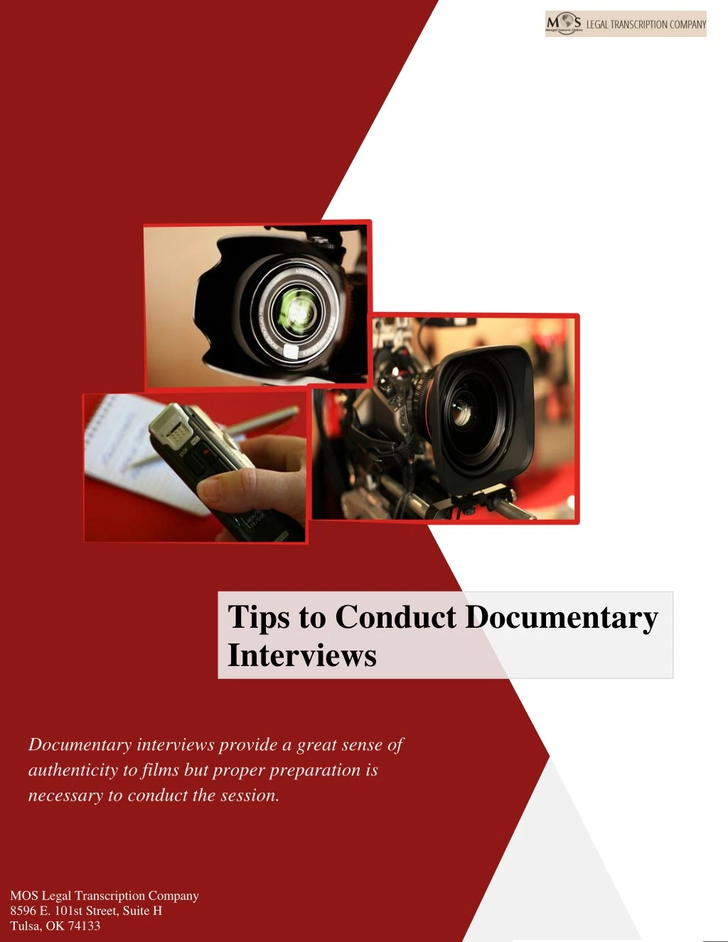 tips to conduct documentary interviews