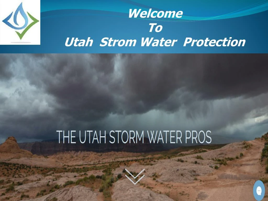 welcome to utah strom water protection