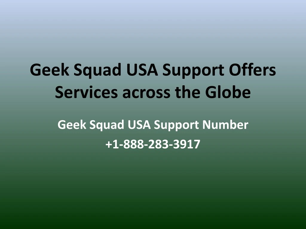 geek squad usa support offers services across