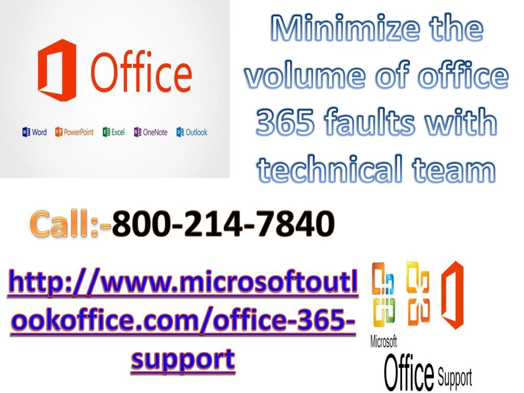 minimize the volume of office 365 faults with