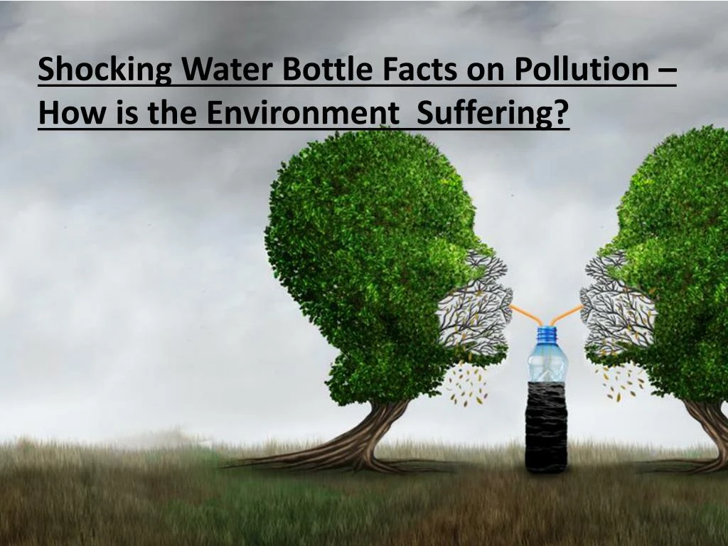 shocking water bottle facts on pollution