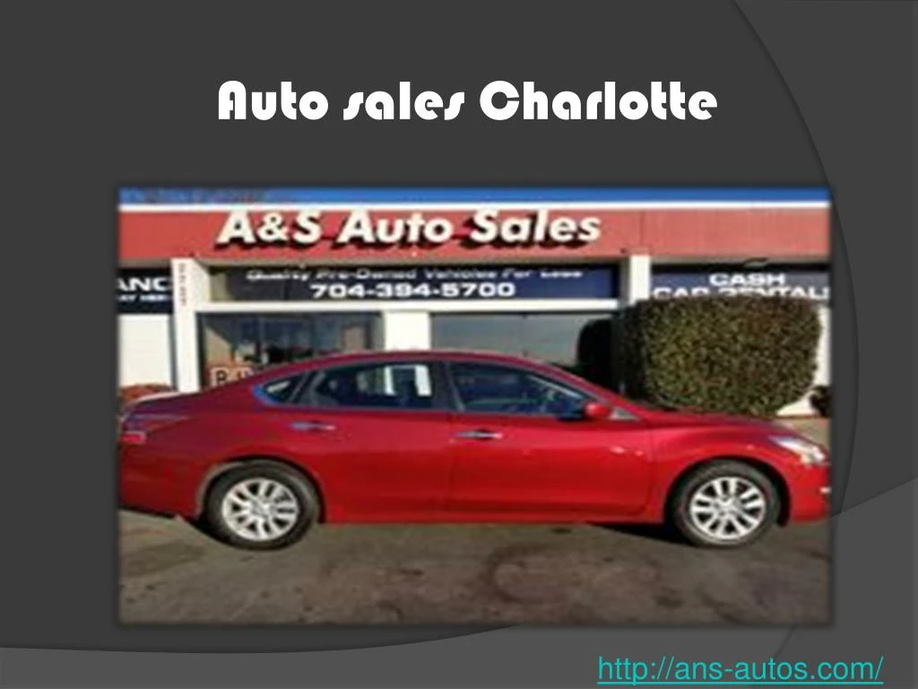auto sales charlotte