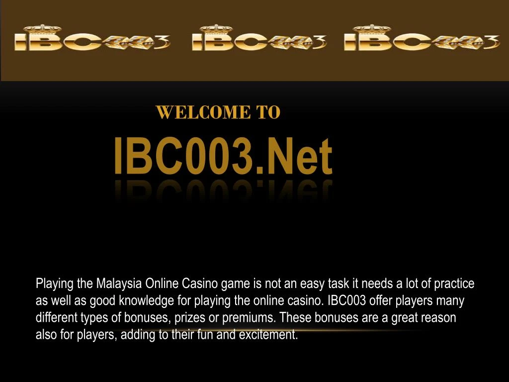 welcome to ibc003 net