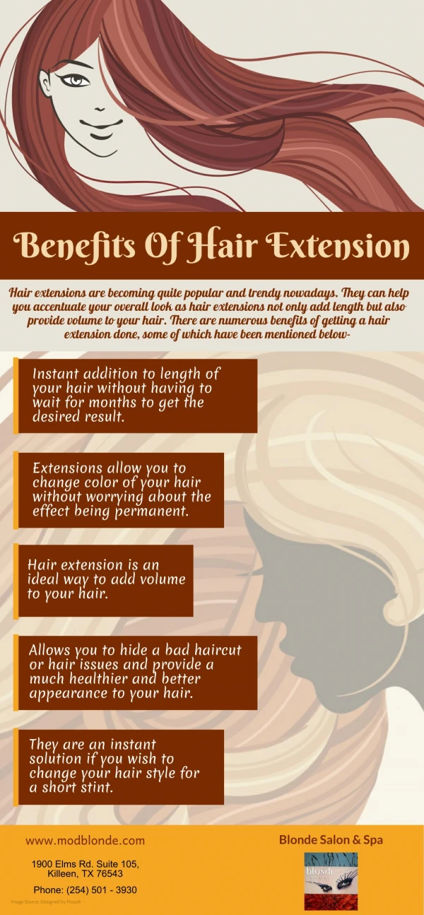 Benefits Of Hair Extension