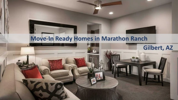 New Homes for Sale in Marathon Ranch, AZ - Maracay Homes
