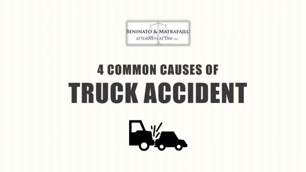 Consult With Truck Accident Attorney NJ