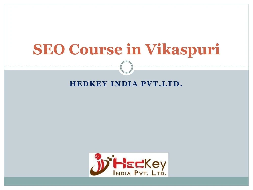 seo course in vikaspuri