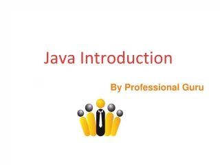 PPT - Introduction to Java PowerPoint Presentation, free download - ID ...