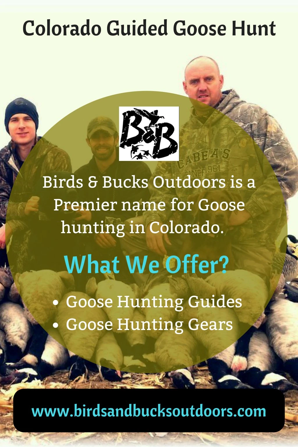 colorado guided goose hunt
