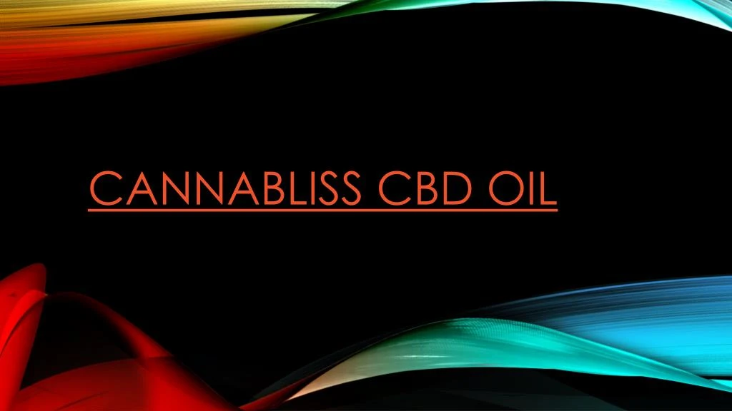 cannabliss cbd oil