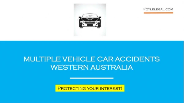 MULTIPLE VEHICLE CAR ACCIDENTS WESTERN AUSTRALIA