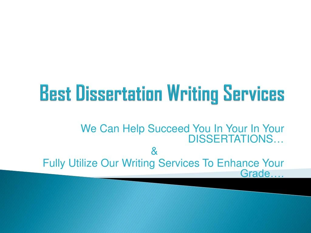 best dissertation w riting services