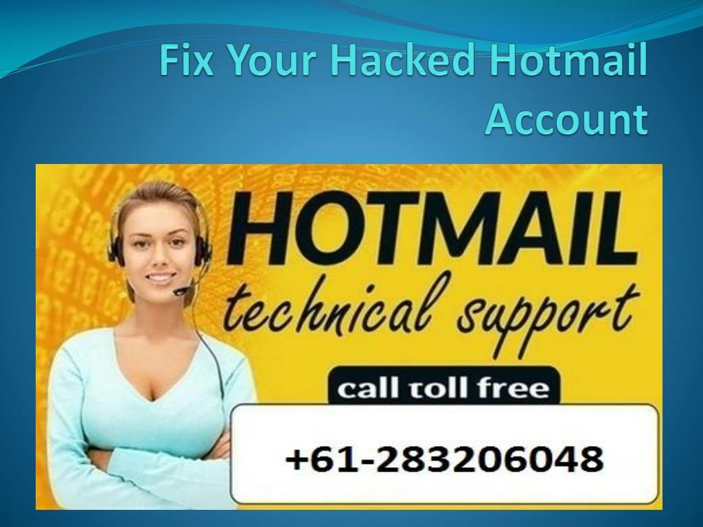 fix your hacked hotmail account