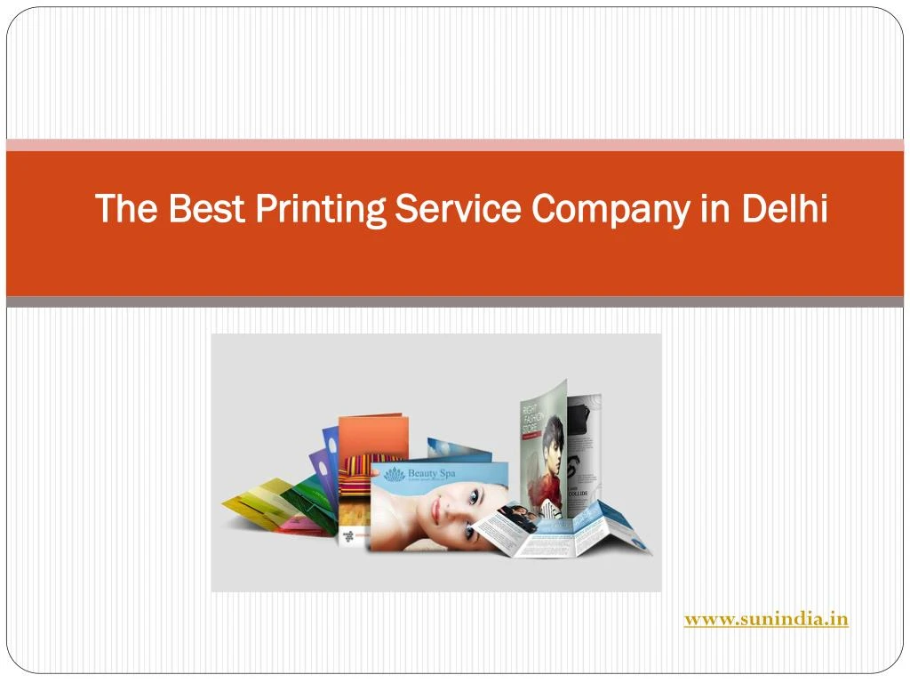 the best printing service company in delhi