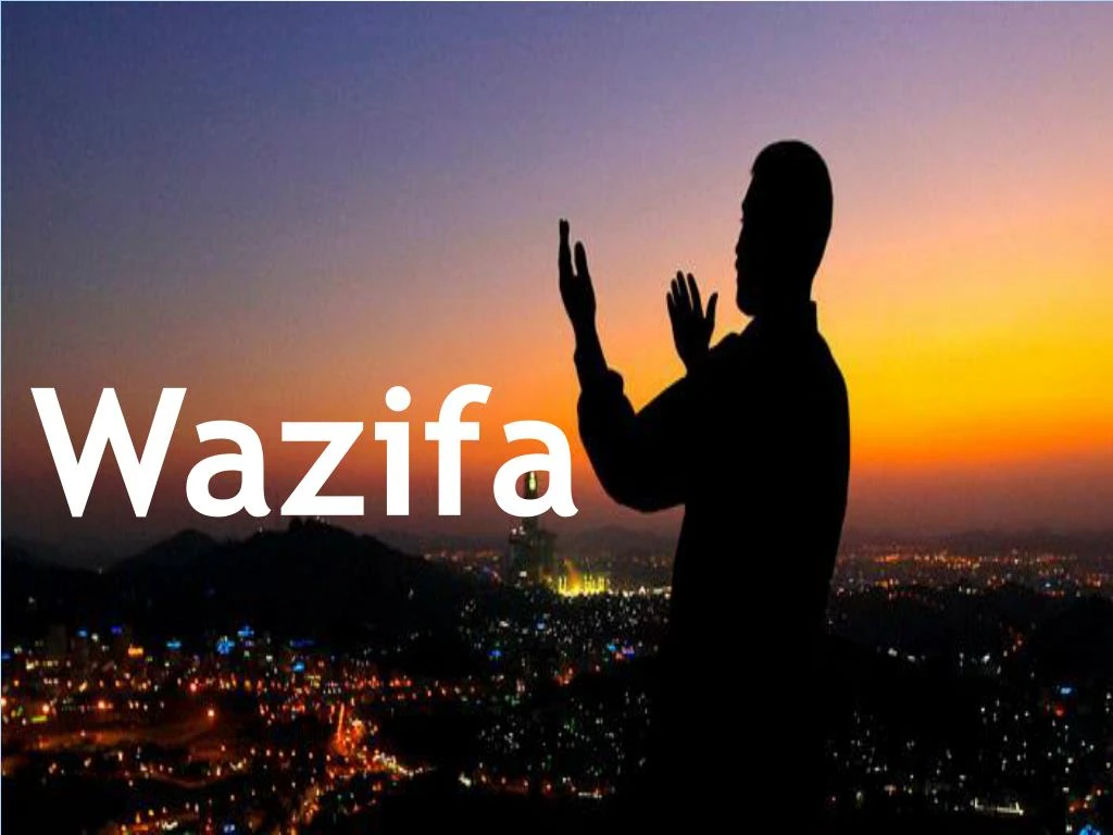 wazifa