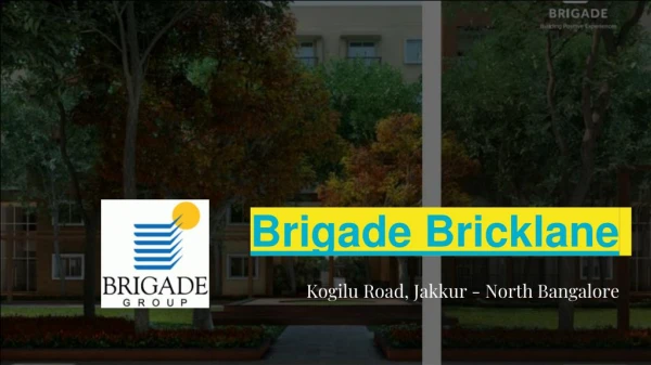 Brigade bricklane Specification