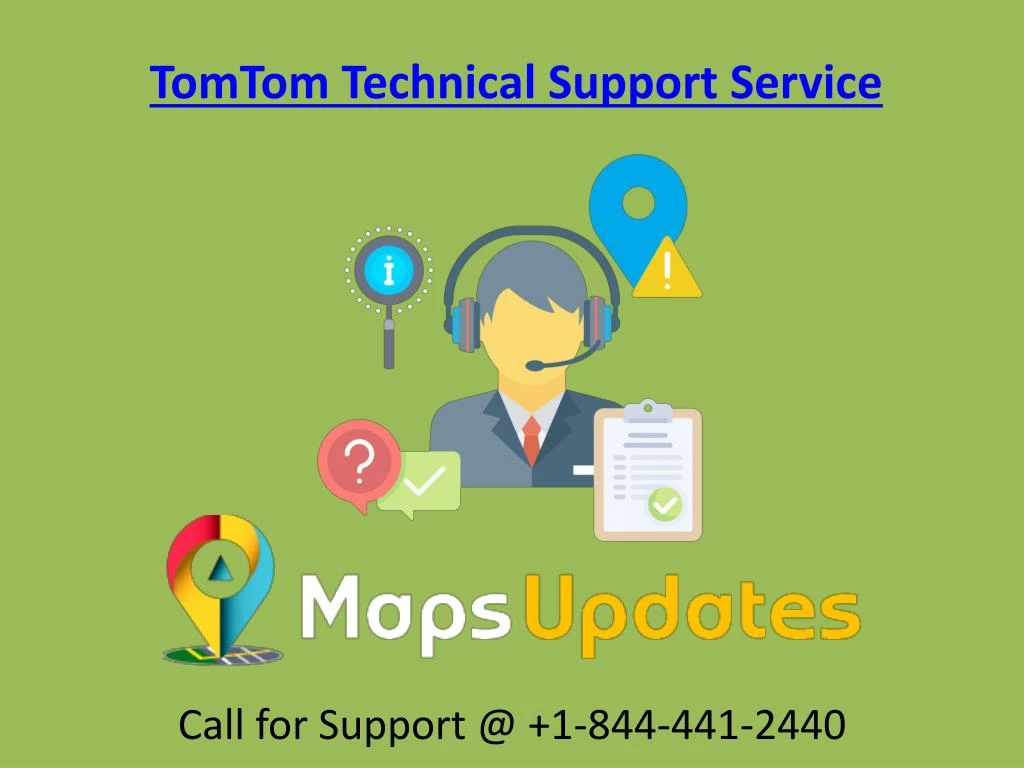 tomtom technical support service