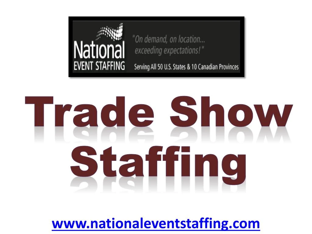 trade show staffing