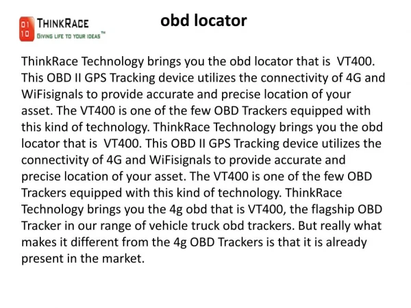 4G WiFi OBD Tracking System