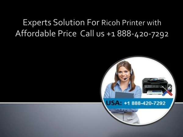 Experts Solution for Ricoh Printer with Affordable Price