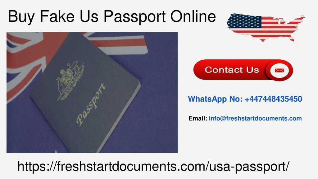buy fake us passport online