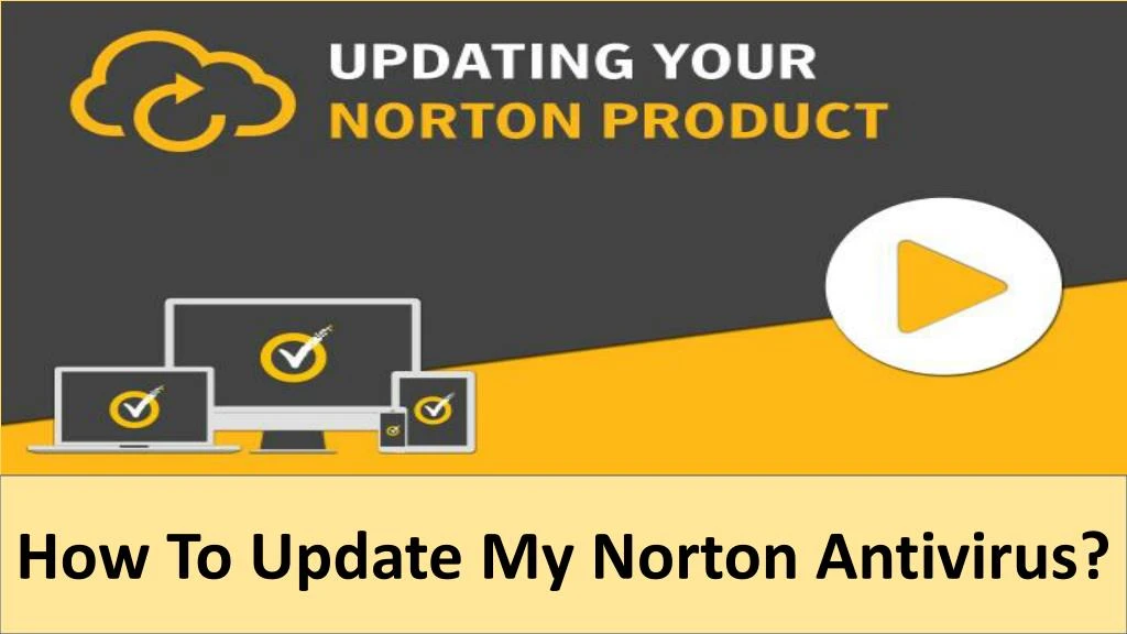 how to update my norton antivirus