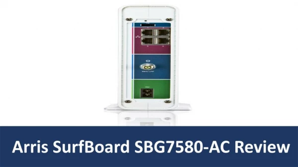 Arris SurfBoard SBG7580-AC Review