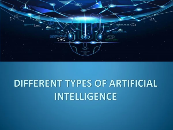 Different Types Of Artificial Intelligence