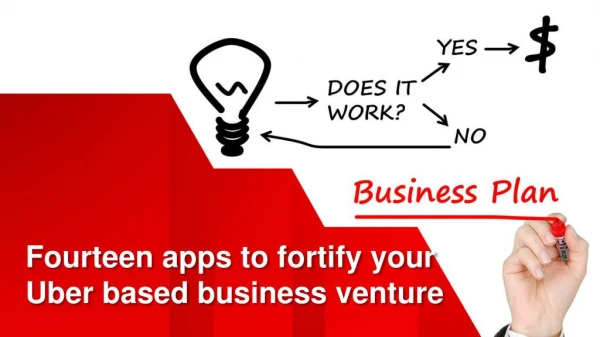 Fourteen apps to start your Uber based business venture