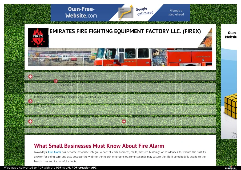 emirates fire fighting equipment factory llc firex