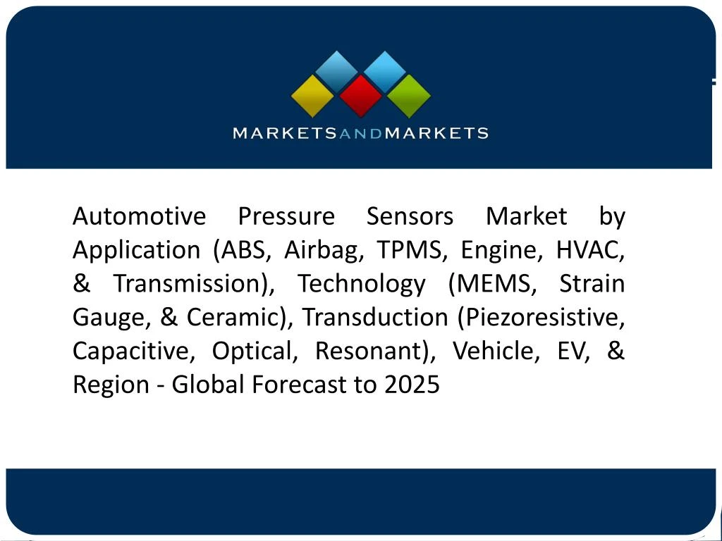 automotive pressure sensors market by application