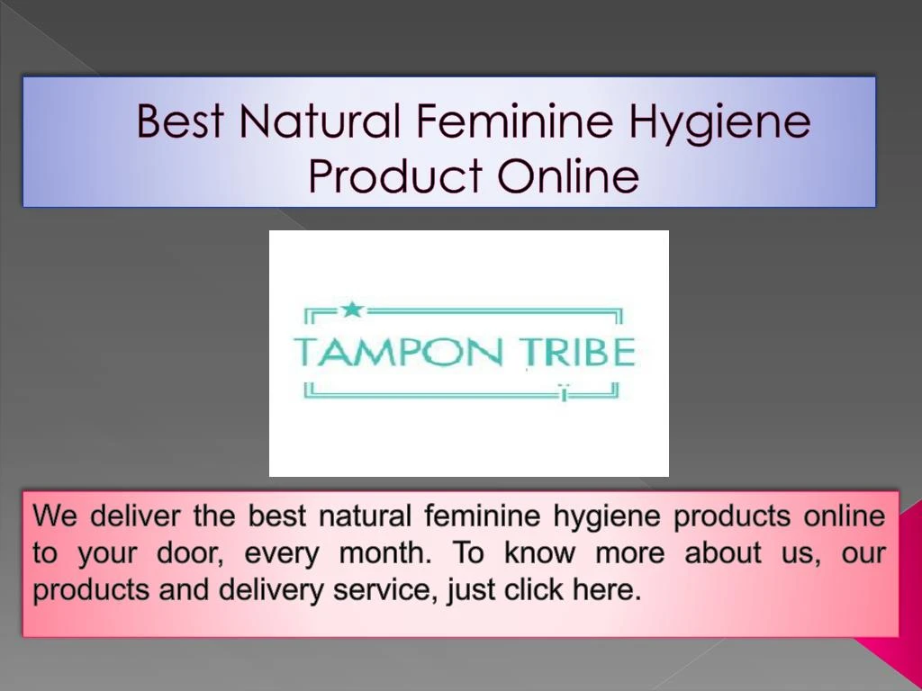 best natural feminine hygiene product online