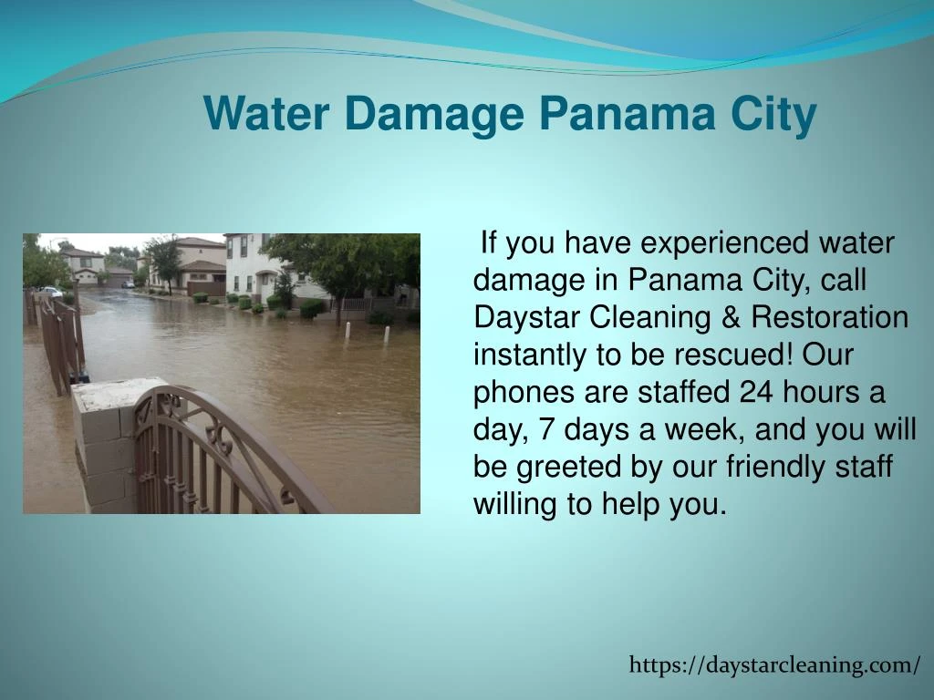 water damage panama city