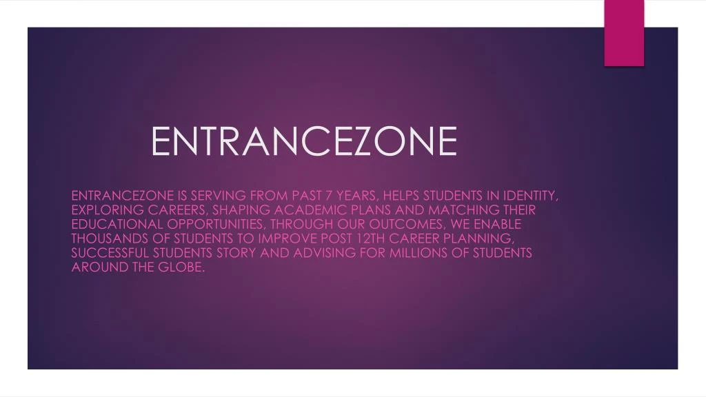 entrancezone