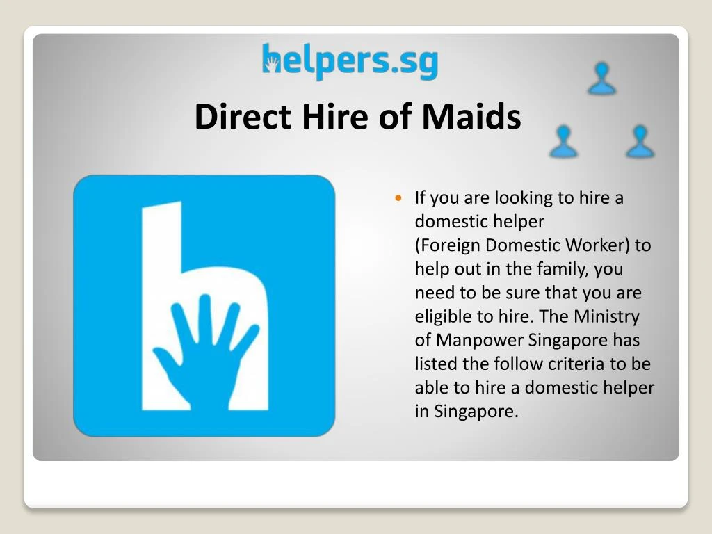 direct hire of maids