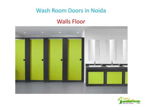 Wash Room Doors in Noida