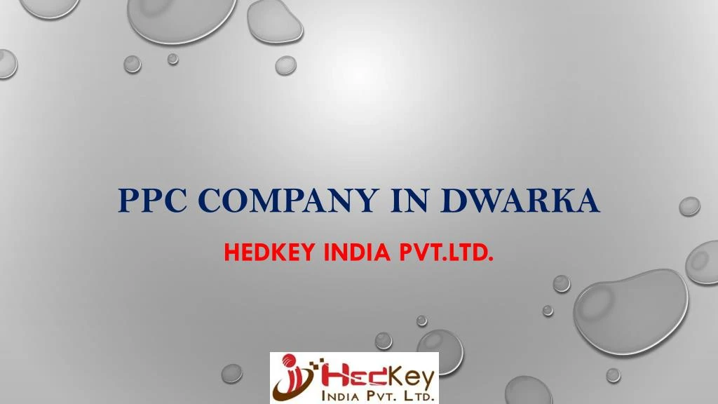 ppc company in dwarka