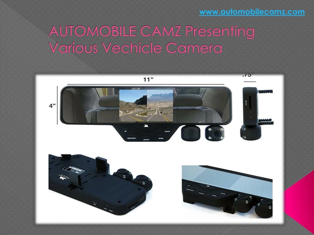 automobile camz p resenting various vechicle camera