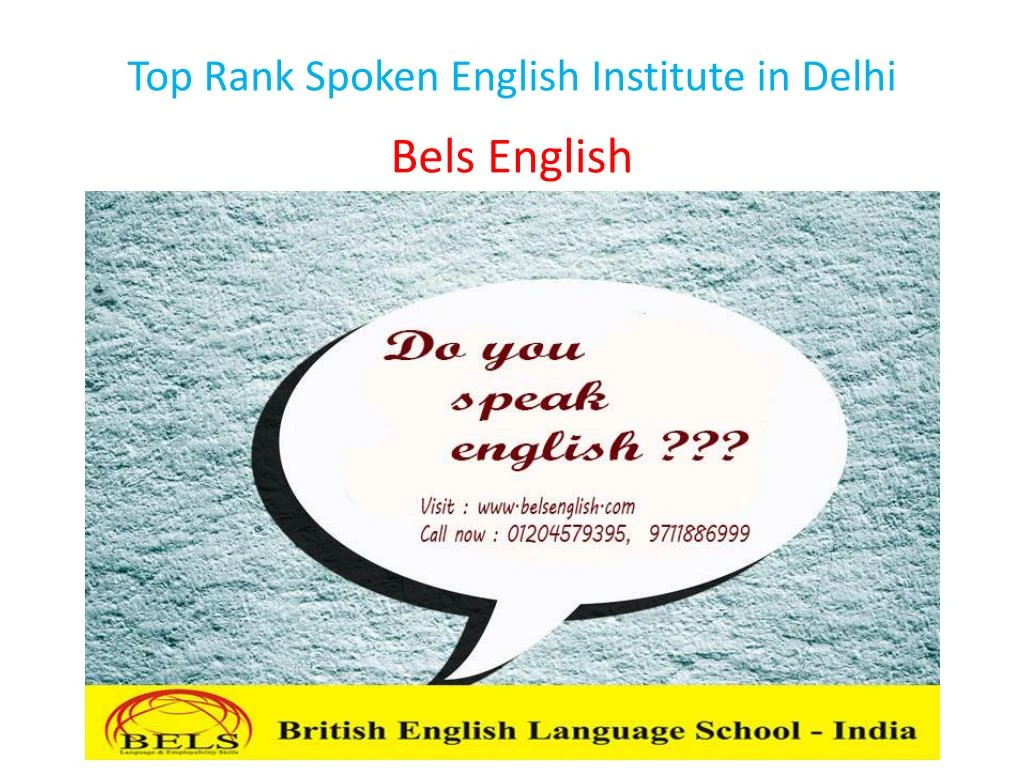 top rank spoken english institute in delhi