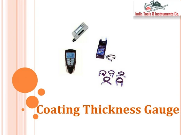 Coating Thickness Gauge Coating Thickness Gauge Manufacturers