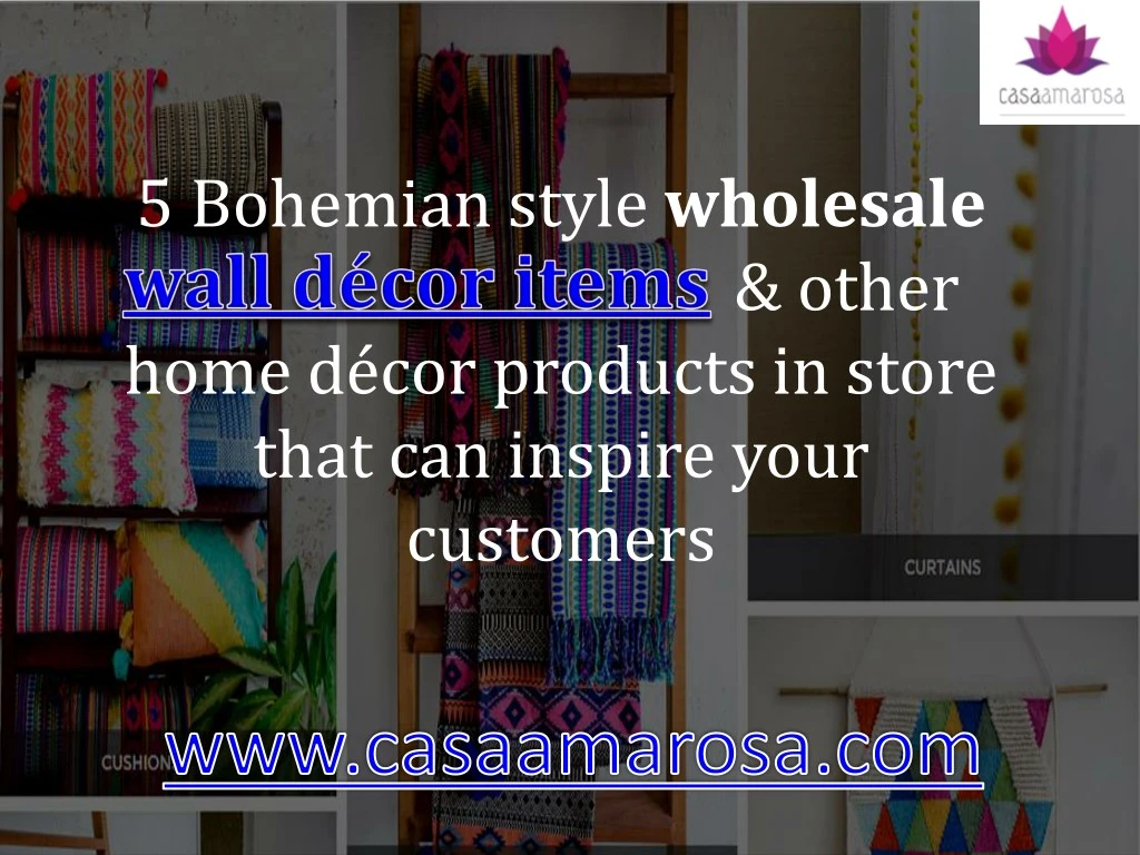 5 bohemian style wholesale