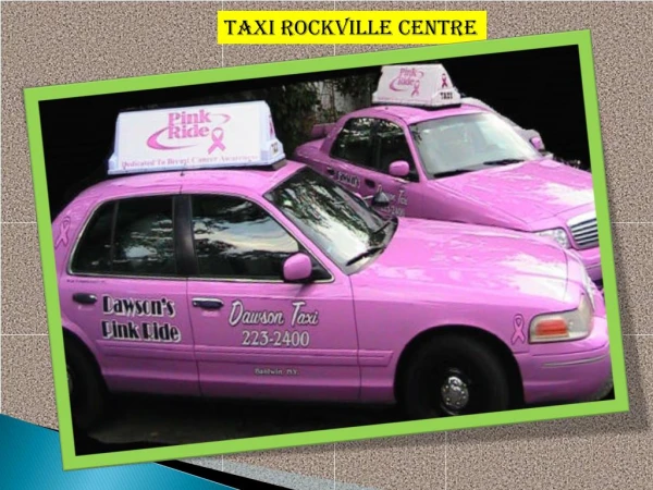 Taxi Rockville Centre