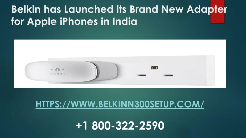 belkin has launched its brand new adapter for apple iphones in india