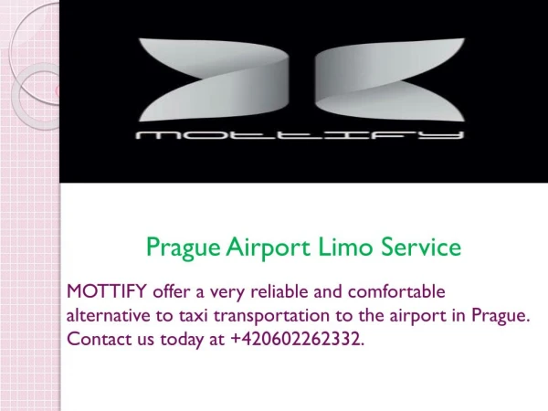 Prague Airport Limo Service