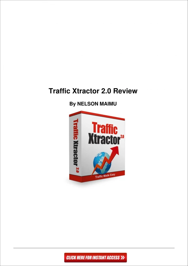 Traffic xtractor 2.0 review and bonuses
