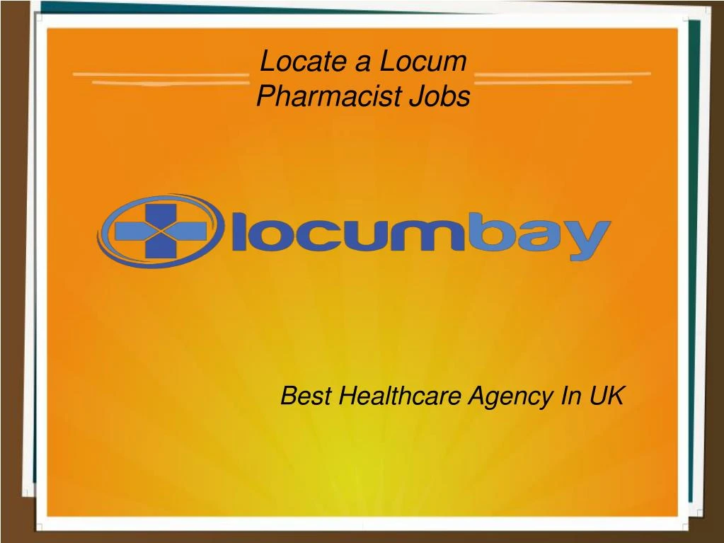 locate a locum pharmacist jobs