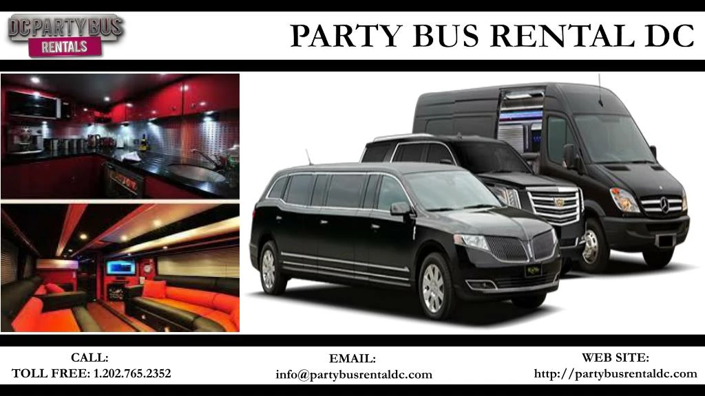 party bus rental dc