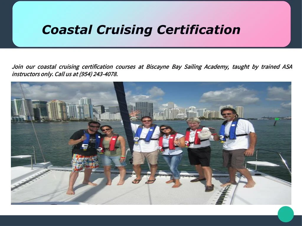 coastal cruising certification