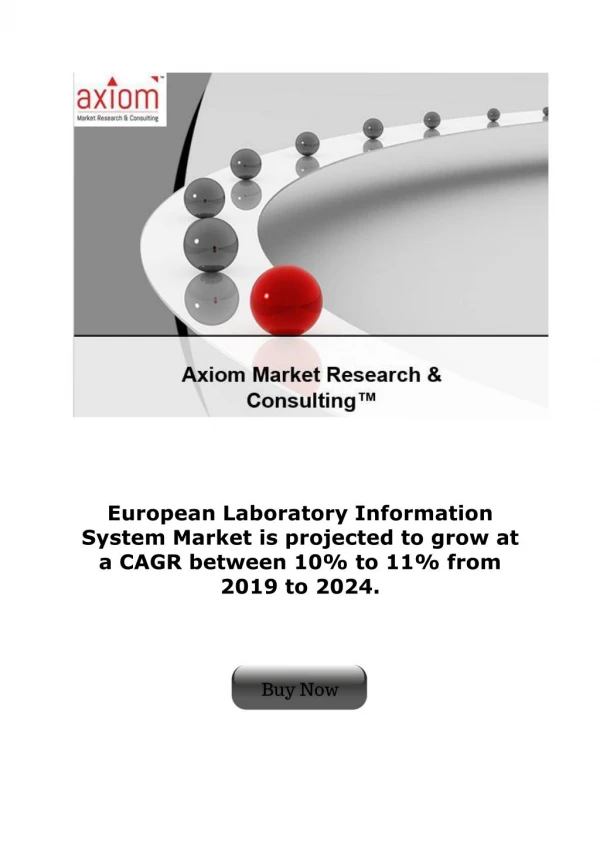 European Laboratory Information System Market Trends