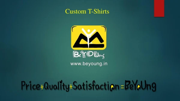 Customize T-shirts Online | Beyoung.in | Premium Quality